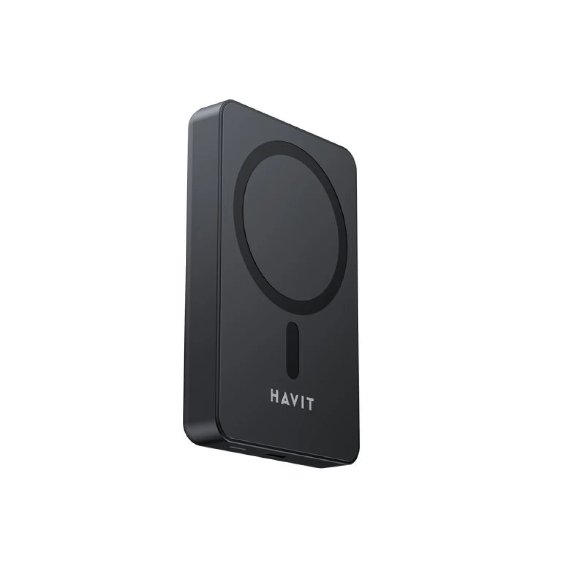 HAVIT PB5216 5000mAh Magnetic Wireless Power Bank – Black HAVIT PB5216 5000mAh Magnetic Wireless Power Bank – Black